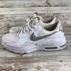 Holographic Nike air max sneakers